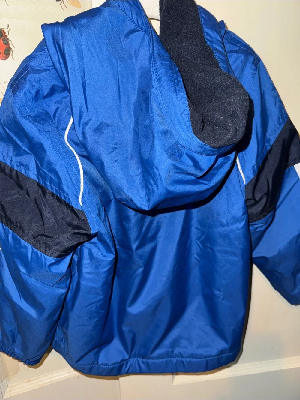 Blue Kids Waterproof Hooded Jacket - 4T